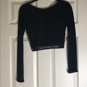 Calvin Klein crop top